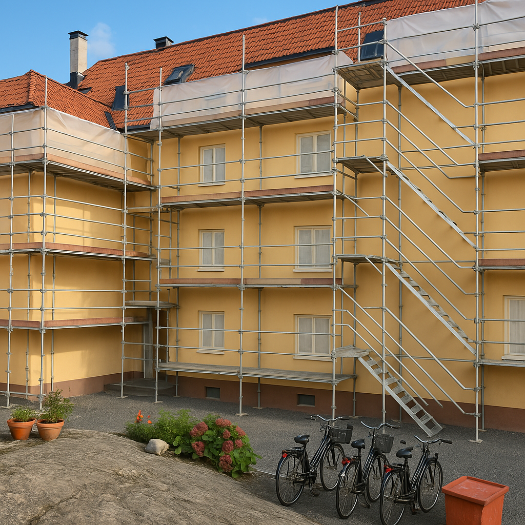 Fasadrenovering